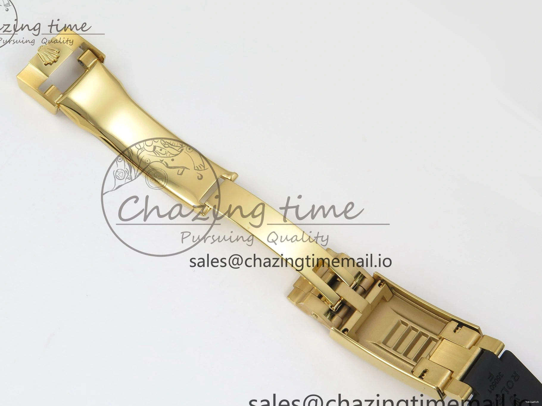 on Dial Daytona 1:1 YG Strap THBF Black SH4131 Edition Best 126518LN Oysterflex 0223